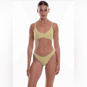 TJ Swim Mae Bottoms - Matcha - Size Small
